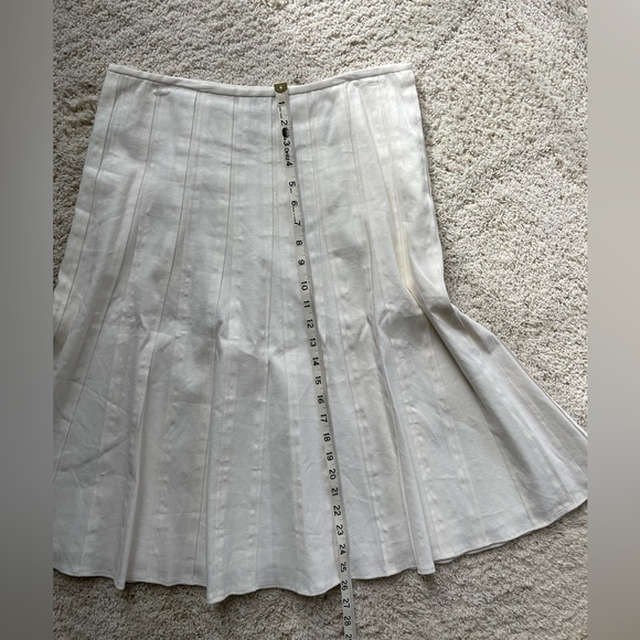 White Midi Skirt by Calvin Klein - Picture 5 of 7